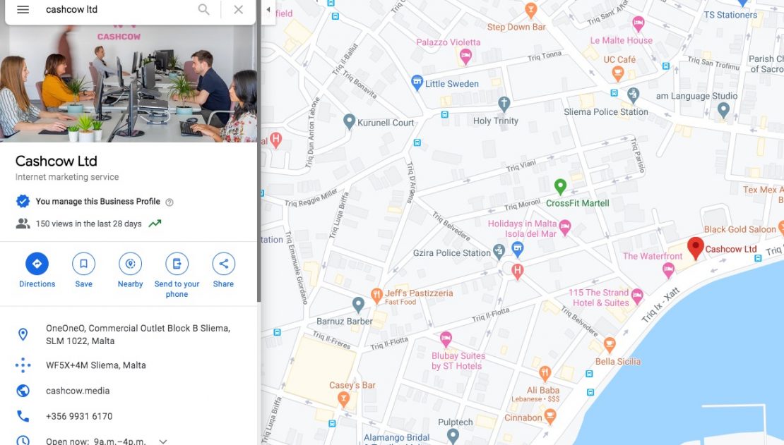 Cashcow Google Maps
